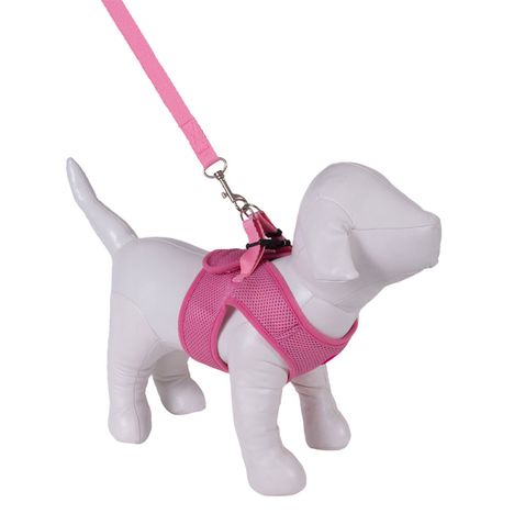 Peitoral Aerado Rosa para Cães G - Urban Puppy