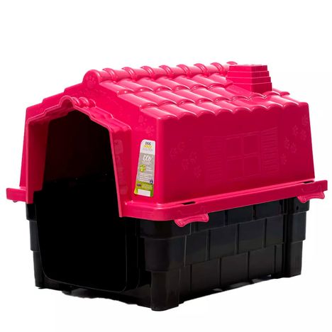 Casa Eco Colors Dog House Evolution Rosa - N05 Casa Eco Colors Dog House Evolution Rosa - N05
