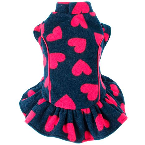 Vestido Soft Coração N00 - Pickorruchos