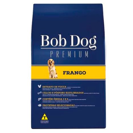 Ração Bob Dog Premium Frango 7Kg