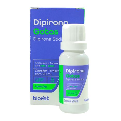 Dipirona Gotas 20ml - Biovet