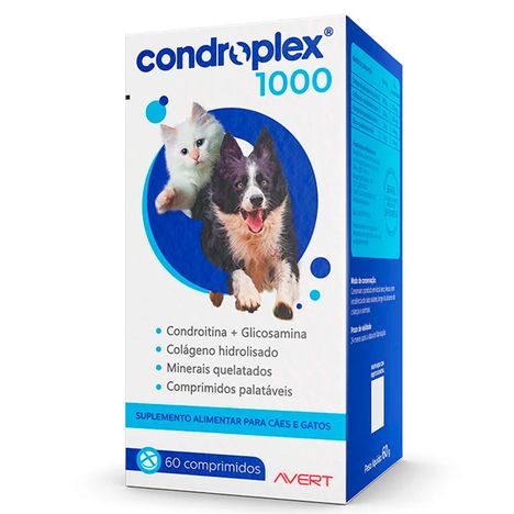 Condroplex 1000 Suplemento Avert com 60 Comprimidos