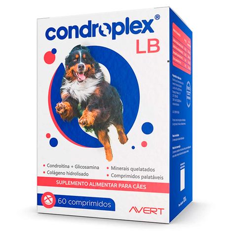 Suplemento Avert Condroplex LB 120g com 60 Comprimidos