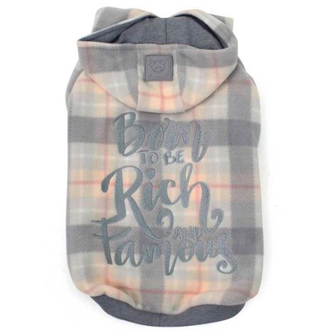 Roupinha Blusão Xadrez Cinza N02 - Emporium Distripet Roupinha Blusão Xadrez Cinza N02 - Emporium Distripet