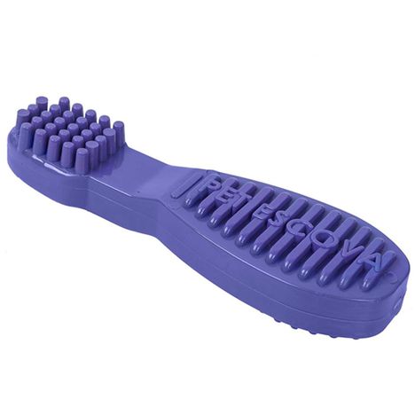 Brinquedo Mordedor Pet Escova Lilás G - Pet Games Brinquedo Mordedor Pet Escova Lilás G - Pet Games