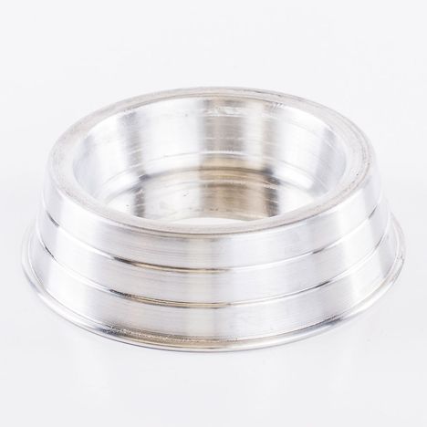 Comedouro de Alumínio Pesado Filhote S/ Pintura - Nf Pet Comedouro de Alumínio Pesado Filhote S/ Pintura - Nf Pet