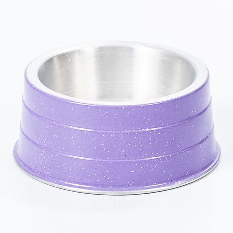 Comedouro de Alumínio Pesado Mini Lilas - Nf Pet Comedouro de Alumínio Pesado Mini Lilas - Nf Pet