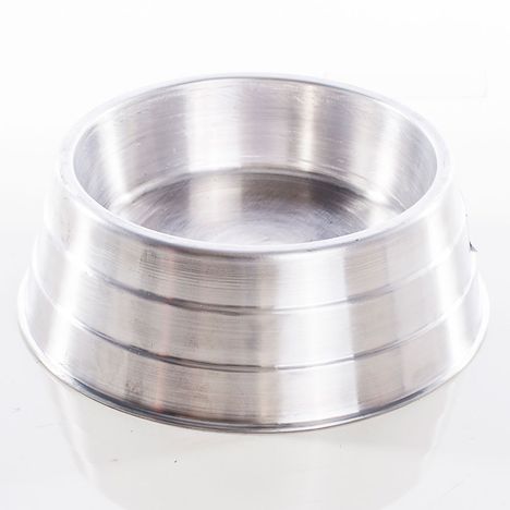 Comedouro de Alumínio Pesado Médio - Nf Pet Comedouro de Alumínio Pesado Médio - Nf Pet