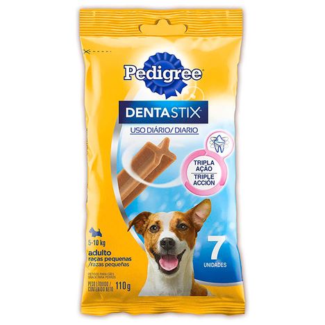 Petisco Pedigree Dentastix Cuidado Oral Para Cães Adultos Raças Pequenas 110g