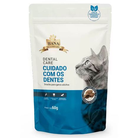 Snack Hana Nuggets Dental Care para Gatos 60g Snack Hana Nuggets Dental Care para Gatos 60g