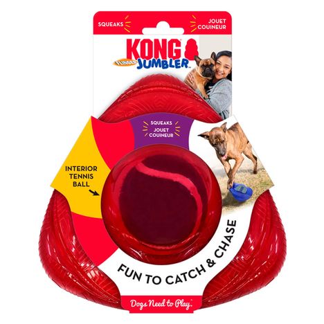Kong Jumble Flinger Assorted Medium Large Kong Jumble Flinger Assorted Medium Large