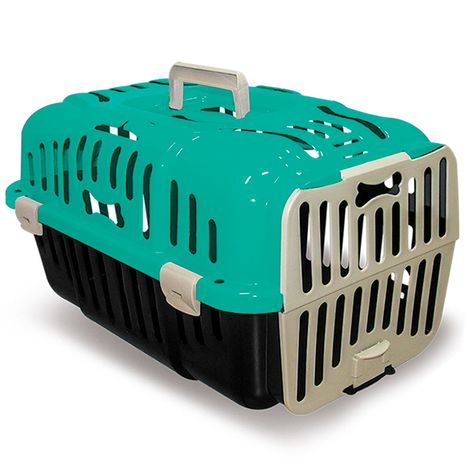 Caixa de Transporte Furacão Pet Joy Verde - n01
