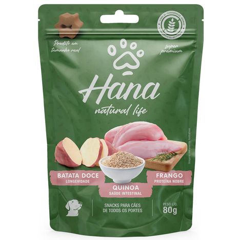 Hana Nuggets Snacks de Batata Doce, Quinoa e Frango 80gr