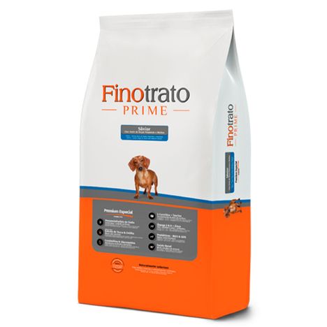 Ração Finotrato Prime para Cães Sênior de Porte Pequeno e Médio 3kg