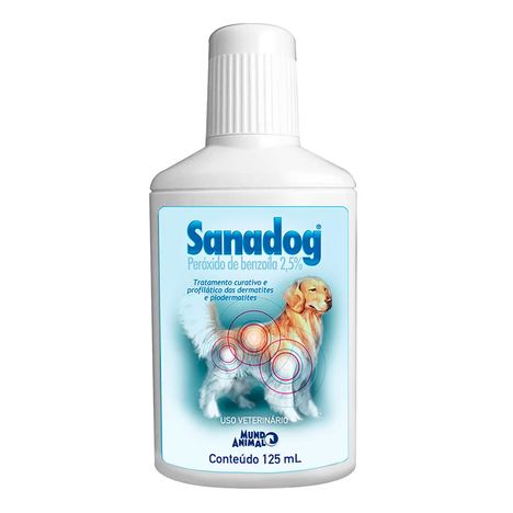Shampoo Mundo Animal Sanadog para Cães 125ml