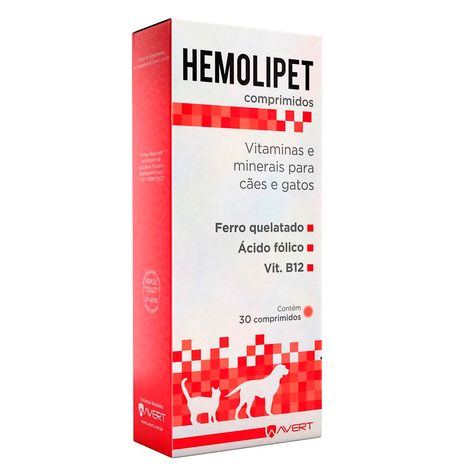 Hemolipet Avert 30 Comprimidos