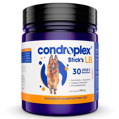 Suplemento Condroplex Stick’s LB com 30 Unidades Suplemento Condroplex Stick’s LB com 30 Unidades