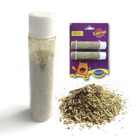 Catnip com 2 Tubos de 5g cada para Gatos - Chalesco Catnip com 2 Tubos de 5g cada para Gatos - Chalesco