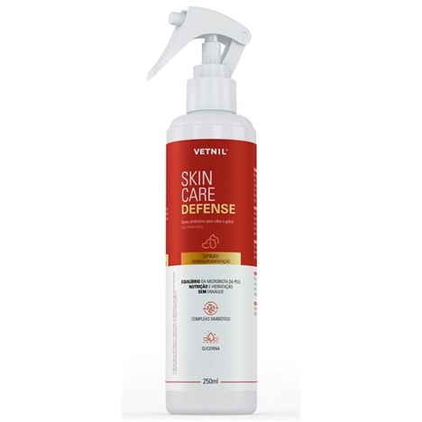 Spray Vetnil Skin Care Defense para Cães e Gatos 250ml