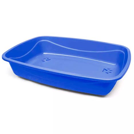 Bandeja Higiênica Pet Injet Luxo Patas Azul Bandeja Higiênica Pet Injet Luxo Patas Azul