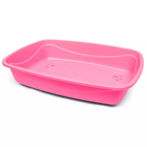 Bandeja Higiênica Pet Injet Luxo Patas Rosa Bandeja Higiênica Pet Injet Luxo Patas Rosa
