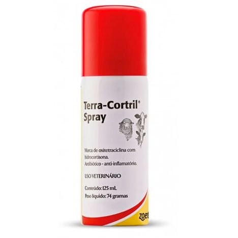 Terra Cortril Spray Zoetis 125 ml