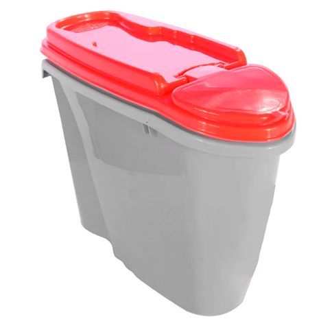 Porta Ração Plast Pet Home Dispenser Vermelho 25L Porta Ração Plast Pet Home Dispenser Vermelho 25L