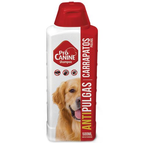 Shampoo Pró Canine Anti Pulgas e Carrapatos 500ml Shampoo Pró Canine Anti Pulgas e Carrapatos 500ml