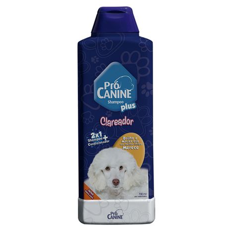 Shampoo Pró Canine Clareador 700ml Shampoo Pró Canine Clareador 700ml