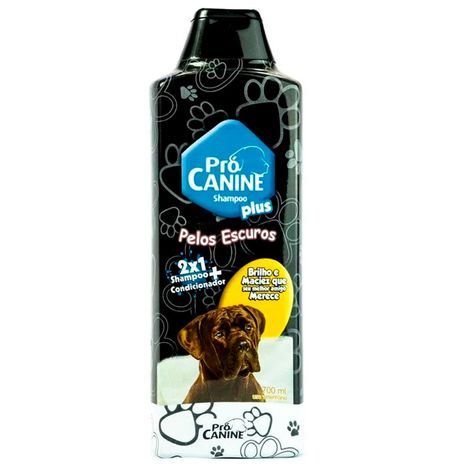 Shampoo Pró Canine Pelos Escuros - 700ml Shampoo Pró Canine Pelos Escuros - 700ml
