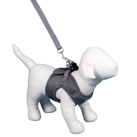Peitoral Aerado Cinza para Cães M - Urban Puppy Peitoral Aerado Cinza para Cães M - Urban Puppy