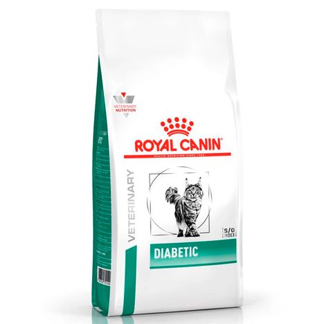 Ração Royal Canin Veterinary Diabetic para Gatos Adultos com Diabetes 1,5kg