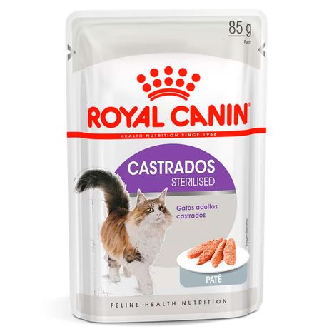 Ração Úmida Royal Canin Sterilised Patê para Gatos Adultos Castrados 85g Ração Úmida Royal Canin Sterilised Patê para Gatos Adultos Castrados 85g