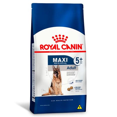 Ração Royal Canin Maxi Adult 5+ para Cães Adultos de Porte Grande com 5 Anos ou mais 15kg