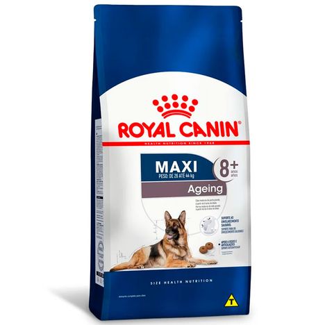 Ração Royal Canin Maxi Ageing 8+ para Cães Senior de Porte Grande com 8 Anos ou mais 15kg