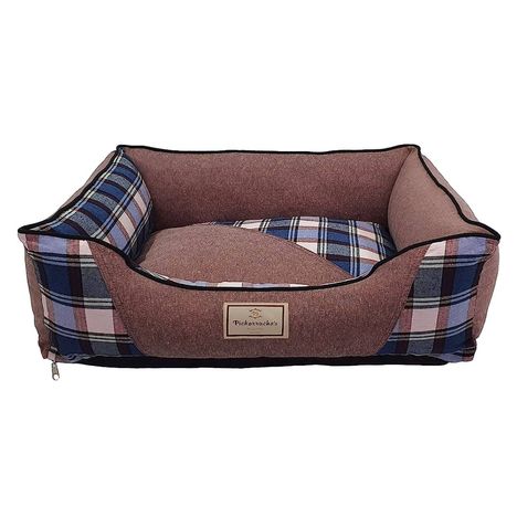 Cama Reciclato Scot Xadrez Rosa N°2 Para Cães - Pickorruhos Cama Reciclato Scot Xadrez Rosa N°2 Para Cães - Pickorruhos