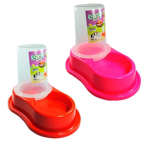 Comedouro Automático para Cães P Cores Sortidas - Furacão Pet Comedouro Automático para Cães P Cores Sortidas - Furacão Pet