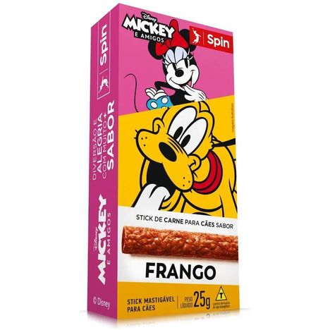 Stick Spin Pet Mickey para Cães Sabor Frango - 25g