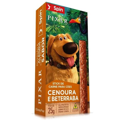 Stick Spin Pet UP para Cães Sabor Cenoura e Beterraba - 25g
