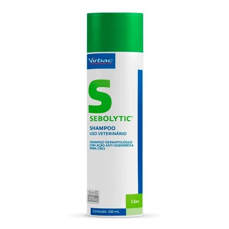 Shampoo Dermatológico Virbac Sebolytic SIS para Cães 250 ml