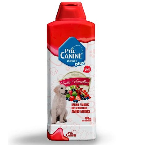Shampoo para Cachorro Cães Pet Frutas Vermelhas PróCanine 700ml