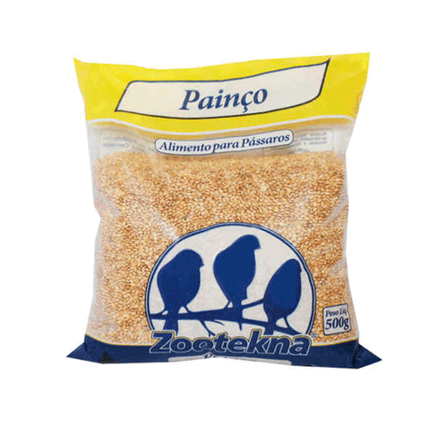 Alimento Zootekna Painço Para Pássaros - 500 g Alimento Zootekna Painço Para Pássaros - 500 g