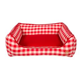 Casinha para Cachorros e Gatos Xadrez Rosa  Bichinho Virtual - Bichinho  Virtual Store