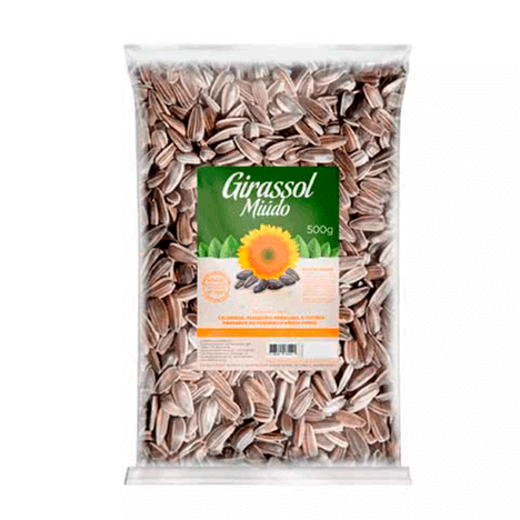 Alimento Zootekna Girassol Miúdo 500g Alimento Zootekna Girassol Miúdo 500g