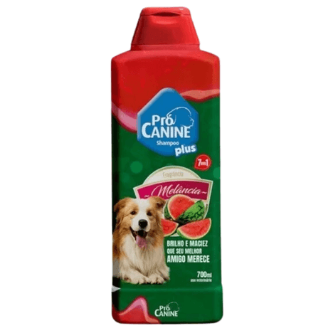 Shampoo 7 em 1 PróCanine Frutal Melancia para Cães - 700ml