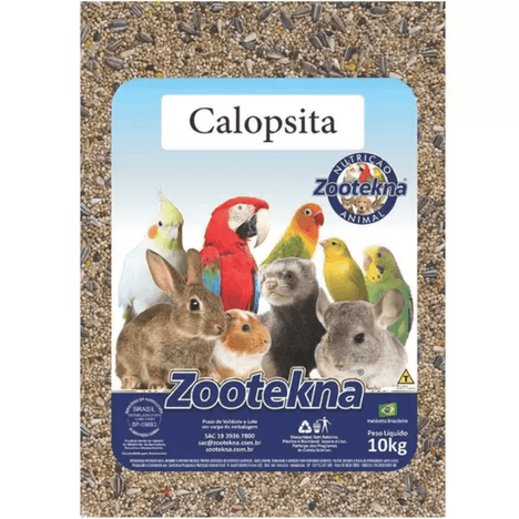 Ração Zootekna para Calopsitas Mistura de Sementes - 10kg