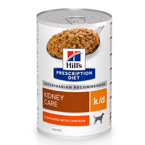 Ração Úmida Hills Prescription Diet K/D Cuidado Renal Para Cães Adultos Com Doença Renal - 370g