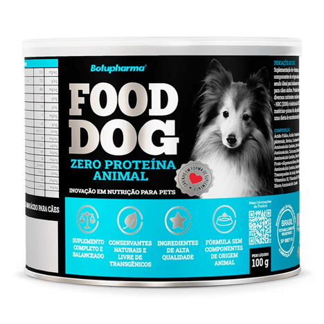 Suplemento Food Dog Botupharma Zero Proteína Animal 100gr