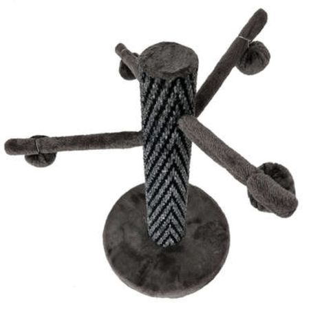 Arranhador Cinza Poli Bolinhas - The Pets Arranhador Cinza Poli Bolinhas - The Pets