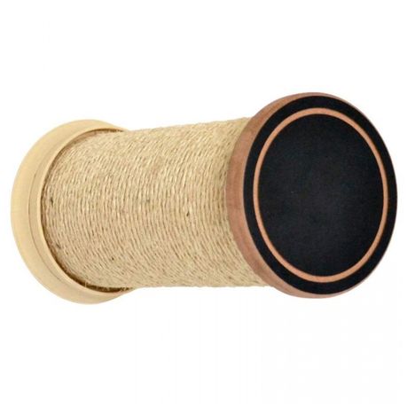 Arranhador São Pet Pino Parede - Preto Arranhador São Pet Pino Parede - Preto